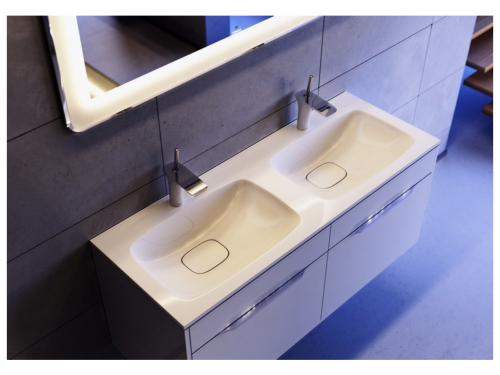 Тумба с умывальником AQWELLA Malaga 120 Крафт темный  Mal.01.12/CD